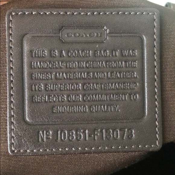 Coach Hampton Satchel - Picture 10 of 10